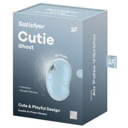 Satisfyer Stimulateur de Clitoris Cutie Ghost Bleu